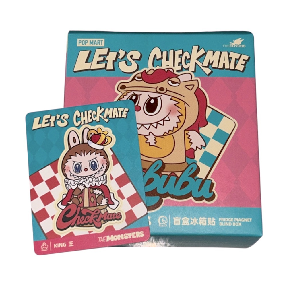 NEW POP MART Let’s Checkmate Labubu KING